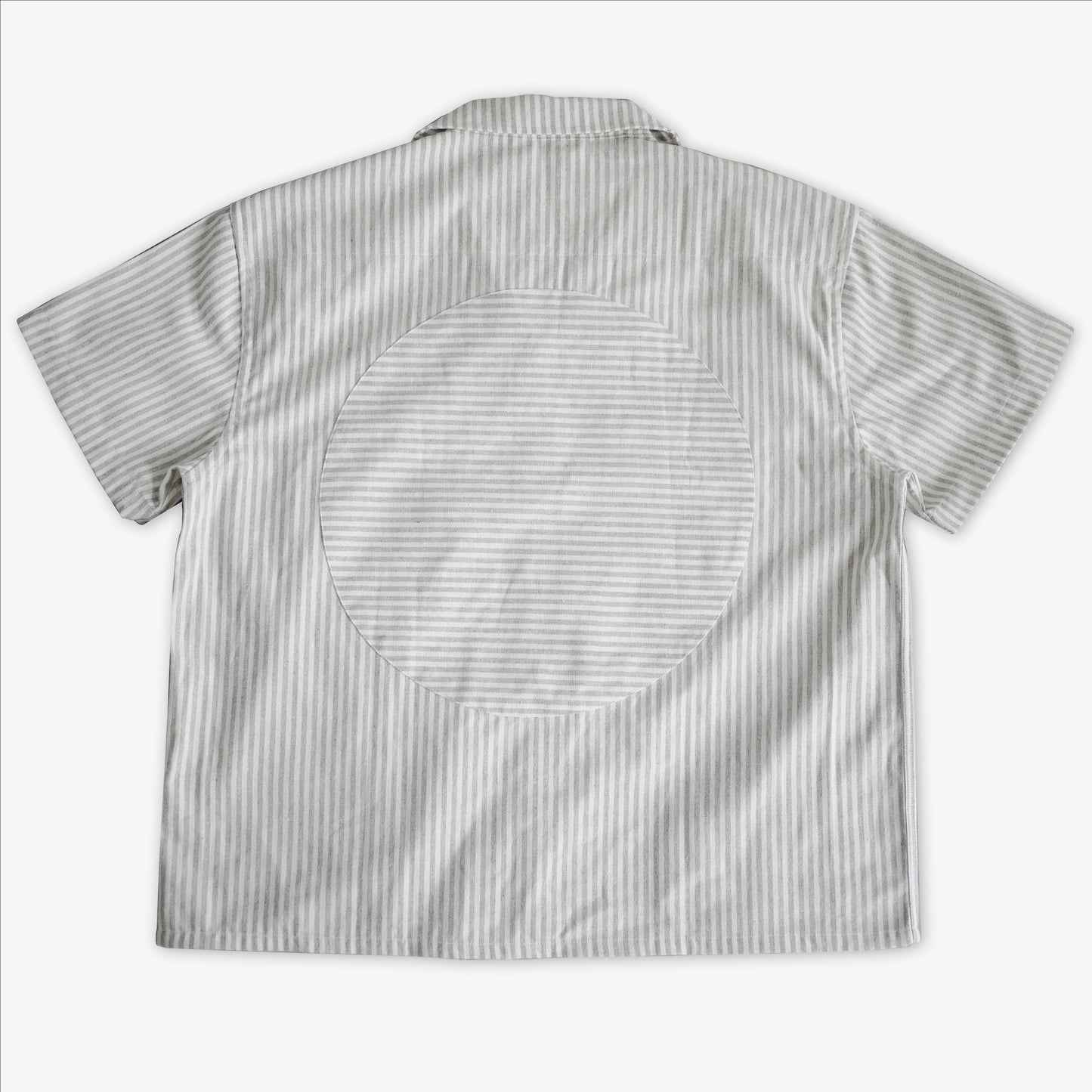 Striped Button Up (GREY)
